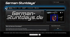 Desktop Screenshot of german-stuntdays.de